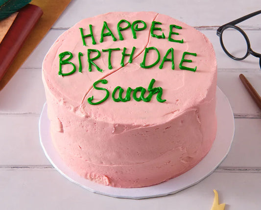 Happee Birthdae Cake